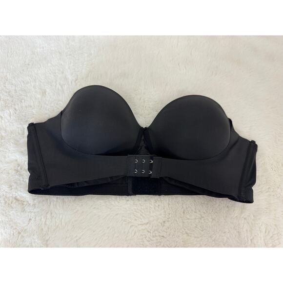 SHEIN Black Strapless Padded Bra 40DDD NWOT - Picture 4 of 4